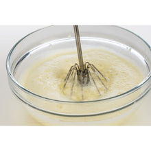 تحميل الصورة في عارض المعرض، 1 Pc Semi-Automatic Egg & Cappuccino Beater (27x5cm) | Hand-Push Rotary Whisk & Milk Frother