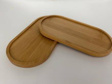 تحميل الصورة في عارض المعرض، Two wooden trays on a white background
