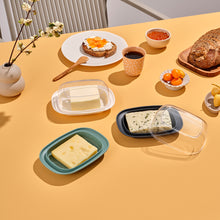 Load image into Gallery viewer, 1 Pc Butter Dish – Plastic Base with Acrylic Lid