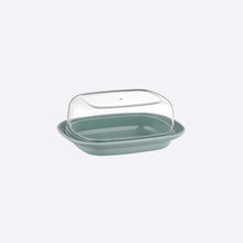 تحميل الصورة في عارض المعرض، 1 Pc Butter Dish – Plastic Base with Acrylic Lid