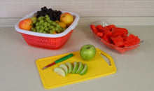 Load image into Gallery viewer, Chopping Board - Plastic Hard Board - Small Chopping / Cutting Mat 17.6 x 28 x 0.7 cm