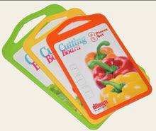 Load image into Gallery viewer, Chopping Board - Plastic Hard Board - Small Chopping / Cutting Mat 17.6 x 28 x 0.7 cm