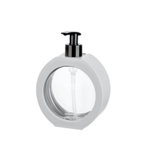 Load image into Gallery viewer, Bathroom Accessory Set - Soap Dispenser - 350ml. Glass & Plastic Soap Dispenser
