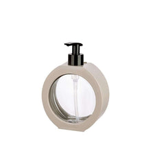 تحميل الصورة في عارض المعرض، Bathroom Accessory Set - Soap Dispenser - 350ml. Glass & Plastic Soap Dispenser