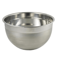 Load image into Gallery viewer, 24cm Deep Stainless Steel Mixing Bowl | Easy-Pour Baking & Marinating Prep Basin - Silver