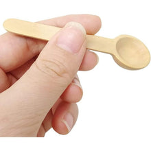 Load image into Gallery viewer, Spices & Herbs Mini Wooden Spoons 6 Pcs - Round (7.5 x 2.5 cm)