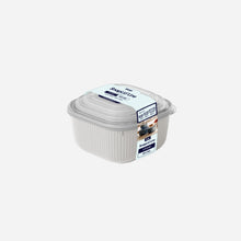 تحميل الصورة في عارض المعرض، Gray food container with a lid on a white background