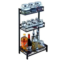 Load image into Gallery viewer, Kitchen Spice Rack Condiment Organizer (3 Tier) - 3 Level Multifunction kitchen Countertop Organizer