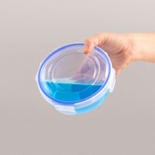 Load image into Gallery viewer, Food Storage Container - Plastic Round Deep Seal Storage Container 1225 ml