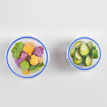 Load image into Gallery viewer, Food Storage Container - Plastic Round Deep Seal Storage Container 1225 ml