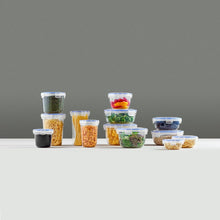 Load image into Gallery viewer, Food Storage Container - Plastic Round Deep Seal Storage Container 1225 ml
