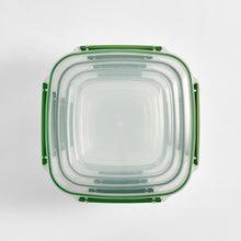 Load image into Gallery viewer, Food Storage Containers - Plastic Sealed Square Set of 3 (500 - 900 - 1500 ml )