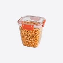 تحميل الصورة في عارض المعرض، حاويات تخزين المواد الغذائية (طقم من 3 - 575 - 1075 و 1900 مل.) - حاويات تخزين مربعة الشكل محكمة الغلق