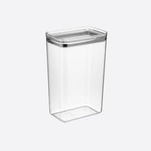 Load image into Gallery viewer, Food Storage Containers Set - Acrylic Sealed/Airtight Rectangular Food Jars Chef box - 3.1 litre.