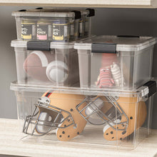 Load image into Gallery viewer, Storage Box - Plastic Stackable Storage Container - 6.2 Lt.