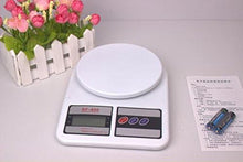 Load image into Gallery viewer, Electronic Kitchen Scale - Portable High Precision 5kg White LCD