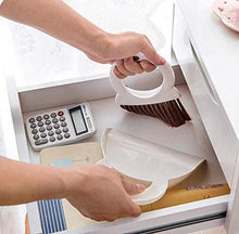 Load image into Gallery viewer, Plastic Cleaning Broom Brush & Dustpan Set Desktop Broom Sweep Cleaning Brush Dust Pan Car Keyboard Cleaning Household