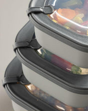 Load image into Gallery viewer, Food Storage Containers - MicroSafe Square (600, 1100 & 1800 ml.) with Lid