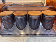 تحميل الصورة في عارض المعرض، Food Storage Container - Set of 5 (100 ml. x 4 Jars & Stand) Airtight Acrylic Storage Containers