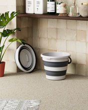 Load image into Gallery viewer, Foldable Laundry Basket – Round Collapsible 10L Basket