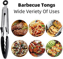 Load image into Gallery viewer, Tong / Grabber - Silicone Serving & Cooking Locking Tong With Built-in Stands