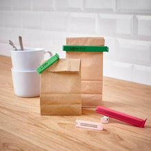 تحميل الصورة في عارض المعرض، Food Storage Bag Sealing Clips (4-Piece Set | 2 Sizes) | Airtight Food Lock Clips