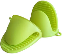 Load image into Gallery viewer, Mini Silicone Oven Mitts Pot Holders - 1 Pc Silicone Tray Grabber