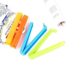 تحميل الصورة في عارض المعرض، Food Storage Bag Sealing Clips (4-Piece Set | 2 Sizes) | Airtight Food Lock Clips