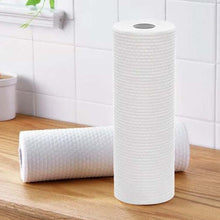 تحميل الصورة في عارض المعرض، Cleaning Cloth/Sponge - Edible Oil Absorbent Towel Roll 25 Napkin - Perfect for Oil and Fat Absorption 20 x 22 cm