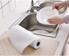تحميل الصورة في عارض المعرض، Cleaning Cloth/Sponge - Edible Oil Absorbent Towel Roll 25 Napkin - Perfect for Oil and Fat Absorption 20 x 22 cm