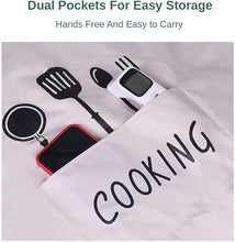 Load image into Gallery viewer, Kitchen Apron With Pocket - Waterproof Apron for Cooking & Baking