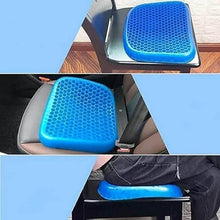 تحميل الصورة في عارض المعرض، Honeycomb Gel Seat Cushion | Ergonomic Pressure Relief for Office Chair, Car & Wheelchair