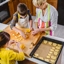 Load image into Gallery viewer, 50 Pcs Pack | Non-Stick Baking Paper for Baking & Pastry (30 x 40 cm)