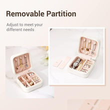 Load image into Gallery viewer, Jewelry & accessories Box - Portable Multi-Layer Leather Travel case - Small