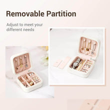 Load image into Gallery viewer, Makeup, Jewelry & accessories Organizers - Portable Multi-Layer Leather Travel case - Small Box