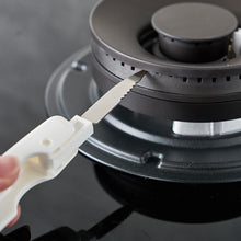 Load image into Gallery viewer, Kitchen Brush for Cleaning Set of 2 | Multifunction Stove Brush, Copper Wire Brush Head with Folding Scraper