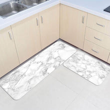 تحميل الصورة في عارض المعرض، Anti-Slip PVC Kitchen Mat – 4mm Thick, Heavy-Duty Comfort Rug for Kitchen, Office, Sink & Laundry (120x44 cm & 75x44 cm, 2 Pcs)