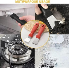 Load image into Gallery viewer, Multi-Purpose Stainless Steel Kitchen Spatula - Ice Removal Shovel, Cleaning Scraper, Degrease Tool - Angled