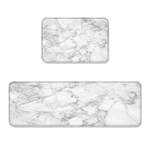 تحميل الصورة في عارض المعرض، Anti-Slip PVC Kitchen Mat – 4mm Thick, Heavy-Duty Comfort Rug for Kitchen, Office, Sink & Laundry (120x44 cm & 75x44 cm, 2 Pcs)