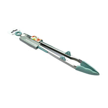 Load image into Gallery viewer, Tong / Grabber - Silicone Serving & Cooking Locking Tong With Built-in Stands