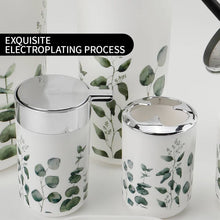 Load image into Gallery viewer, Decorative containers with leaf pattern and electroplating process text