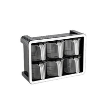 Load image into Gallery viewer, Kitchen Spice Rack - 6-Jar Seasoning Organizer - Spice Rack Organizer Wall Mount/Countertop, Seasoning Containers