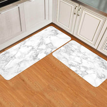 تحميل الصورة في عارض المعرض، Anti-Slip PVC Kitchen Mat – 4mm Thick, Heavy-Duty Comfort Rug for Kitchen, Office, Sink & Laundry (120x44 cm & 75x44 cm, 2 Pcs)