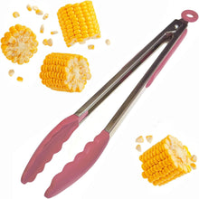 Load image into Gallery viewer, Tong / Grabber - Silicone Serving & Cooking locking Tong