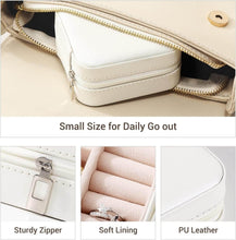 Load image into Gallery viewer, Makeup, Jewelry & accessories Organizers - Portable Multi-Layer Leather Travel case - Small Box