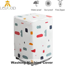 Load image into Gallery viewer, Washing Machine Cover - Washer/Dryer cover For Top-loading Machine Waterproof Dust-proof