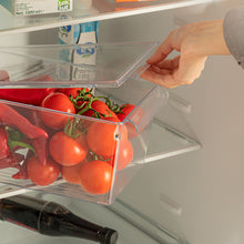 Load image into Gallery viewer, Multifunctional Acrylic Refrigerator Organizer Bin with Lid (9.0 Liters)
