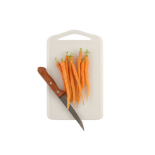 Load image into Gallery viewer, Chopping Board - Plastic Hard Board - Small Chopping / Cutting Mat 17.6 x 28 x 0.7 cm