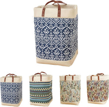 Load image into Gallery viewer, Laundry Bags - Big Laundry Bag with Handle with Leather handle