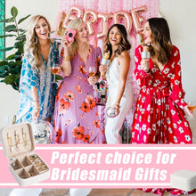 Load image into Gallery viewer, Jewelry & accessories Box - Portable Multi-Layer Leather Travel case - Small